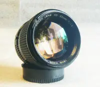 在飛比找Yahoo!奇摩拍賣優惠-【悠悠山河】美品 Canon NFD NEW FD 85mm