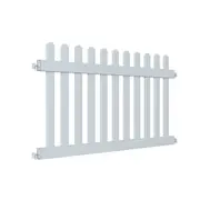 Rapid PVC Temporary Fence Panel 1800 x 900mm White
