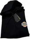 Hugo Boss 3XL Men Sweatshirt Seeger Hoodie Cotton Blend Pullover Black $228