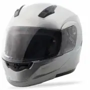 GMAX MD-04 Modular Helmet Metallic Silver