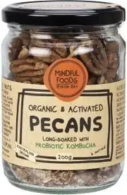 Mindful Foods Pecans Organic & Activated 220g