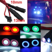 Angel & Demon Eyes Headlight 2Leds for 1:10 RC Crawler Axial SCX10 Jeep Wrangler