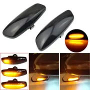 2X Dynamic LED Side Marker Light Turn Signal For Peugeot 207 308 Citroen C3 C5 (for: Peugeot)