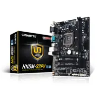 在飛比找momo購物網優惠-【GIGABYTE 技嘉】GA-H110M-S2PV 主機板