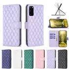 For Samsung Galaxy S20 S21 Plus Ultra Lite Wallet Case with Card Kickstand Cover