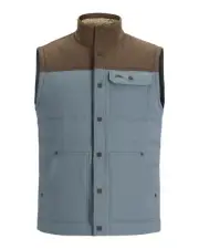 Simms Men's Cardwell Vest - Size 2XL - Color Storm Hickory - New - Closeout