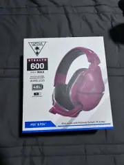 New Turtle Beach Stealth 600 Gen 2 Max Wireless Gaming Headset Red PS4 PS5 PC
