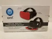 Virtual Reality Smartphone Headset ONN Fits iPhone, Samsung & Others up to 6"
