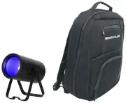 American DJ COB Cannon LP200 RGBAL LED DMX Pulse/Strobe/Wash Light+Backpack