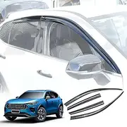 X-CAR Weathershields for New Haval Jolion 2024-2025 Car Weather Shields Wind Deflectors Window Sun Visor 4 Pcs