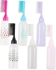 PAMINGONO Hair Dye Comb Bottle Scalp Applicator Comb Root Applicator Continuous Spray Bottle Hair Oil