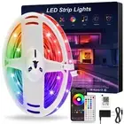 LED Strip Lights, Smart RGB Color Changing Light Strips with Remote, Sync to ...
