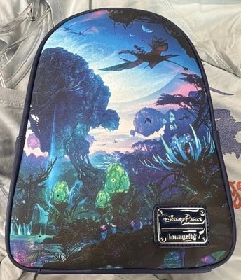 Loungefly Disney Parks Pandora The World of Avatar Light-Up Mini Backpack NEW