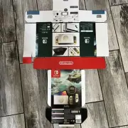 Promo Display Store unfolded Box Nintendo Switch System Zelda Tears The Kingdom