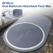 16*24" Home Kitchen Bath Mat Non-slip Quick Drying Super Water Absorbent Mat Rug