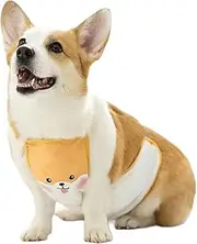 Dog Raincoat Covers Belly for Corgi Medium, Waterproof Vest with Buckles Adjustable Pet Belly Bands for Walk Outdoor -XS