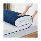 LINSY LIVING 3 Inches Memory Foam Mattress Topper King, Cooling Gel-Infused S...
