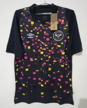 Brentford FC England - Umbro 2022/2023 Third Black Jersey Football Shirt