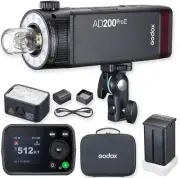 US Godox AD200Pro II AD200 Pro II TTL HSS Wireless Pocket Flash Strobe Speedlite