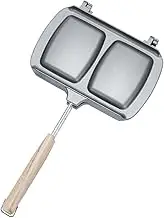TIDTALEO Double Sided Non Stick Frying Pan Kitchen Sandwich Maker for Breakfast Household Cookware for Grilling Waffles Eggs and Toasts Easy Operation and Clamping Design