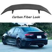 Carbon Rear Trunk Spoiler Racing Tail Lip Wing GT Style For Toyota Corolla Camry