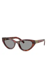 Miu Miu Signature Butterfly Sunglasses, 54mm