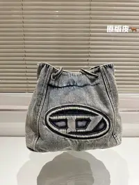 在飛比找Yahoo!奇摩拍賣優惠-【二手包包】DIESEL SS23 牛仔腋下包DIESEL迪