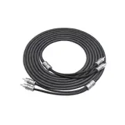 Recoil XI212 99.99% Oxygen Free Copper 2-Channel RCA Audio Interconnects Cable