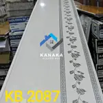 光面 PVC 天花板 KB2087 金色 PVC 天花板蠟染 PVC 天花板 SURABAYA DEPOPLAFONSU