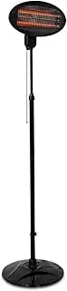 Halogen Electric Heater Adjustable Tiltable Halogen Radiator-3 Heat Intensity-3 M Indoor Garden Terrace Cable