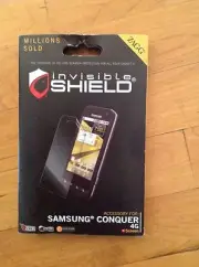 ZAGG Invisible Shield/ Screen Protector for Samsung Conquer Clear