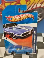 Hot Wheels 2011 Street Beasts 6/10 086 1967 '67 Pontiac Firebird 400 BLUE MC5