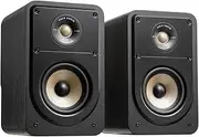 Polk Audio Signature Elite ES15 High-Resolution Bookshelf Speakers for Home Theater, Stereo Speakers, Surround Speakers, Hi-Res Certified, Compatible with Dolby Atmos and DTS: X (Pair) - Black (SIGS15ELBK)