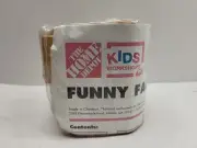 HOME DEPOT KIDS WORKSHOP Wooden Model Kit Project "Funny Face Stackers" New