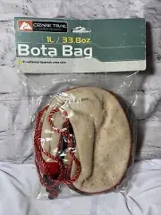 New OZARK TRAIL Bota Bag Traditional Spanish Wine Rugged Skin 1L Hiking Water
