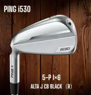 Lefty PING i530 Irons 5 P Set of 6 ALTA J CB BLACK R Left