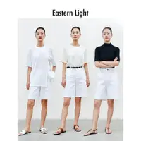 在飛比找ETMall東森購物網優惠-Eastern Light/乙來牛仔短褲女夏季2023新款高