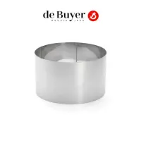 在飛比找momo購物網優惠-【de Buyer 畢耶】不鏽鋼圓形慕斯/蛋糕模24cm(1