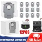 12x Dust Bags for Roborock S7 MaxV Ultra Q5 Q7 Max+ S8+ & S8 Pro Ultra Q7 Plus