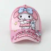 Sanro Kids Baseball Cap Boys Girls Anime Cartoon Duck Cap My Melody Stuff B