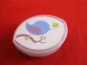 Portable Travel Playing Card Deck Bird Chirping/Singing on Branch Design