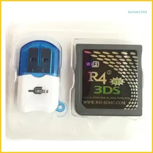 Btm 便攜式遊戲閃存卡燃燒卡帶 TF 存儲卡讀卡器 USB 2 0 適用於 NDS 系列 3DS 遊戲機閃存卡