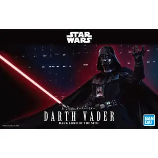 【BANDAI 萬代】組裝模型 1/12 星際大戰 Star Wars 黑武士