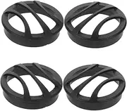 STOBAZA 4pcs Car Speaker Grill Cover: 2 Inch Tweeter Protective Mesh Guard Plastic Universal Automotive Accessories Car Audio Mesh Cover for Audio Systems Dustproof Design