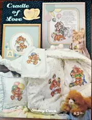"Cradle of Love" - Stoney Creek Leaflet # 87 Cross Stitch Patterns - NEW & NLA!