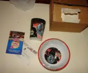 Star Wars CPG General Mills mail in promotion cup and bowl set w box 1221