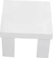 KONTONTY Mini Wooden Stool Photography Prop Lightweight Decorative Riser for Home Decor Photography Portable Mini Plant Stand