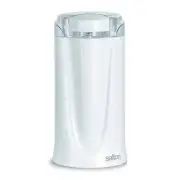 Salton CG1990 Coffee, Spice & Herb Electric Grinder - White