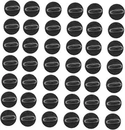 [KONTONTY] Pin Clasps Set 100pcs Rubber Pin Backs Tie Tacks Service Bars Without Tools