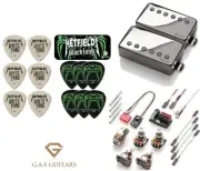 EMG JH Set James Hetfield Chrome Standard Short Shaft Pots ( 30 PICKS & 1 TIN )